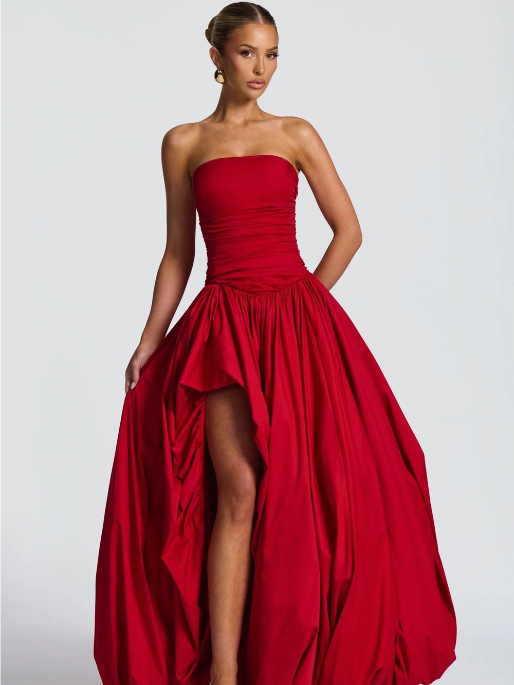 JILLIAN MAXI DRESS - RED